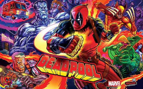 Deadpool (Pro) is a pinball machine by Stern, released in 2018, based on the Marvel Comics character Deadpool.