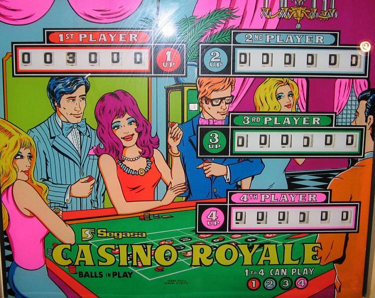 Casino Royale is a vintage pinball machine developed by Segasa in 1975. It features a classic casino theme with vibrant artwork and engaging gameplay.