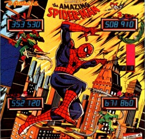 The Amazing Spider-Man is a pinball machine designed by Ed Krynski and released by Gottlieb in 1980. It features the iconic Marvel superhero Spider-Man and offers players the chance to immerse themselves in the Marvel universe.