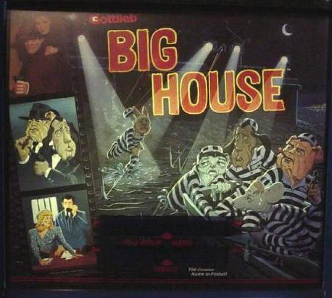 Big House is a pinball machine released by Gottlieb in 1989. It features a unique prison theme where players engage in gameplay to break out of jail.