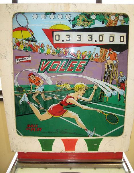 Volèe is a pinball machine manufactured by Europlay in 1976. It is known for its classic design and vintage gameplay, representing the era's pinball aesthetics and mechanics.