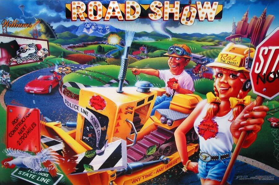 Red & Ted's Road Show is a pinball machine designed by Pat Lawlor and released by Williams in 1993. The game features an interactive theme of traveling across the United States with construction workers Red and Ted.