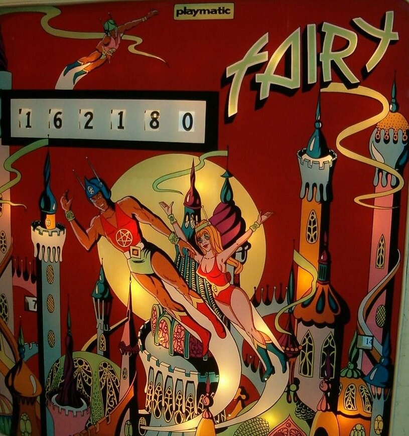 Fairy is a pinball machine produced by Playmatic, released in 1975. This machine features a combination of classic pinball play with a fantasy theme that captures the imagination.