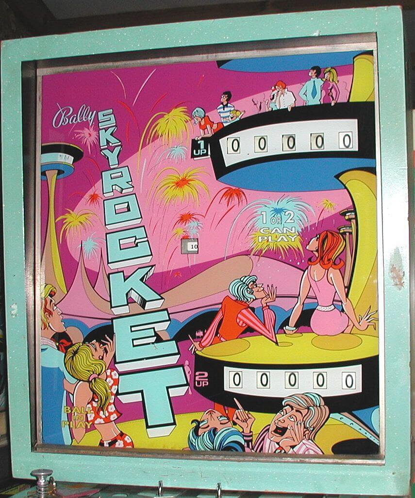 Skyrocket is a classic electro-mechanical pinball machine released in 1971 by Bally. It features a vibrant and colorful theme with traditional gameplay.