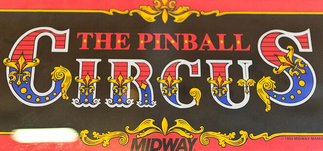 Pinball Circus by Bally is a unique pinball machine featuring a multi-level playfield and distinctive themed design based on a circus.