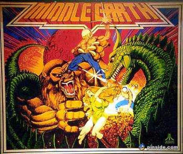 Middle Earth is a solid-state electronic pinball machine released by Atari in 1978. It features a fantasy theme inspired by J.R.R. Tolkien's work.
