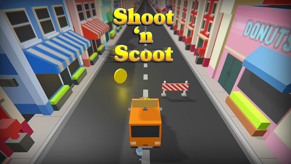 Shoot 'n Scoot is an engaging pinball game by Multimorphic, featuring dynamic gameplay elements and innovative use of ball mechanics.