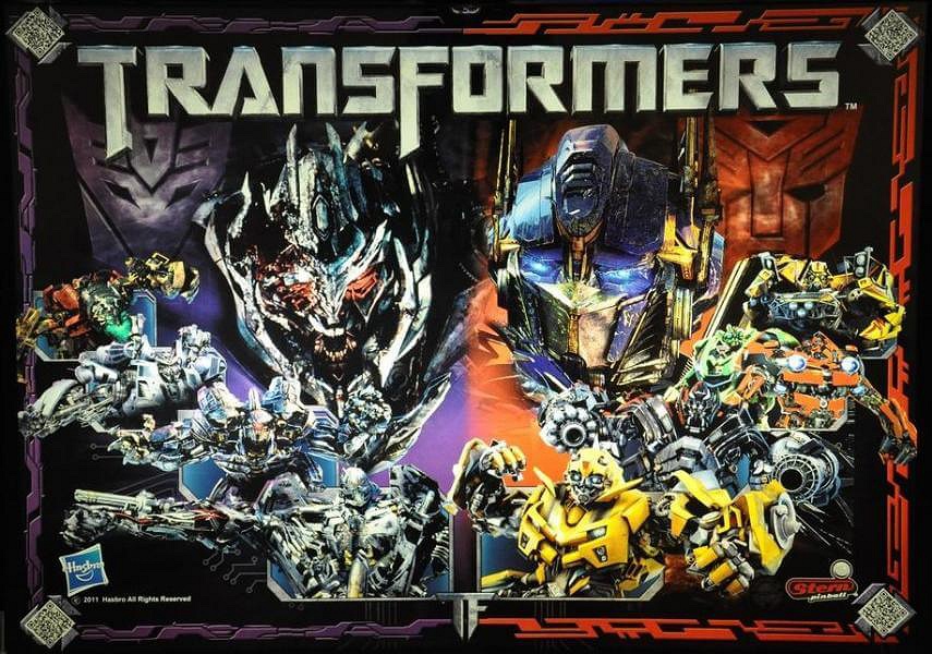 A limited edition pinball machine based on the popular Transformers franchise, featuring iconic characters and themes from the series.