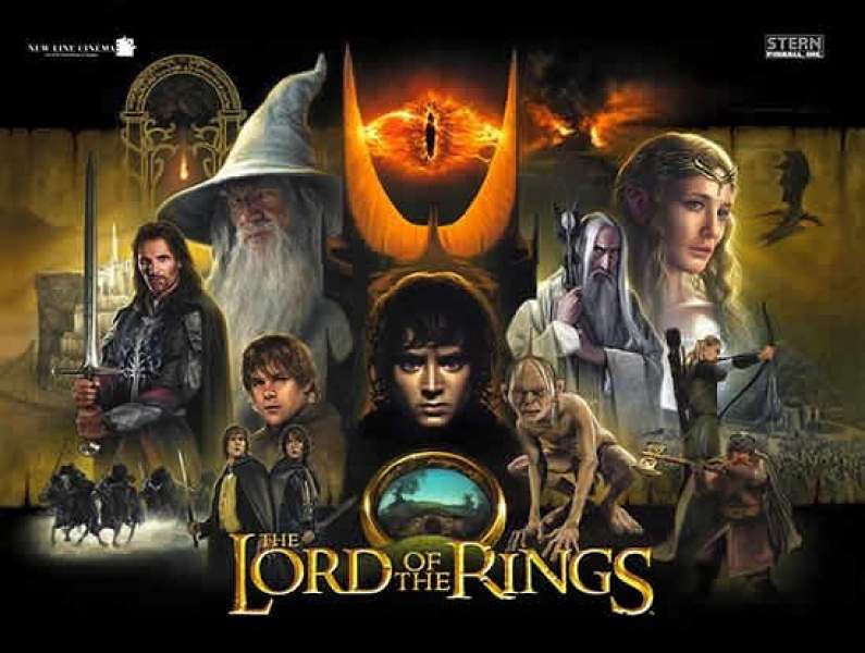 The Lord of the Rings is a classic pinball machine by Stern Pinball, themed around the epic fantasy film series. Players embark on a journey with characters like Frodo, Gandalf, and Aragorn, completing various modes and multiball challenges.