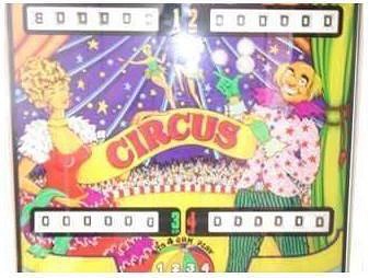 Circus is a solid-state pinball machine produced by Zaccaria in 1977. Known for its vibrant and fun circus-themed artwork.
