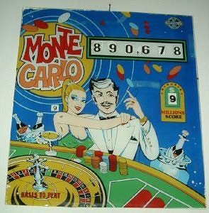 Monte Carlo is a vintage pinball machine manufactured by Nordamatic in 1975. This game encapsulates the classic essence of pinball with its mechanical features and engaging gameplay suited for the era.