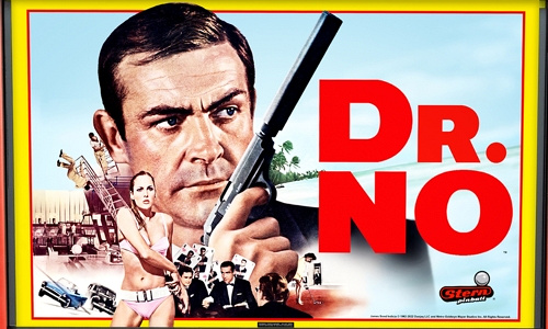 James Bond 007 (Pro) is a pinball machine released by Stern in 2022, themed around the iconic James Bond film franchise.
