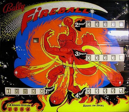 Fireball is a classic pinball machine created by Bally in 1972, known for its innovative features and distinctive design.