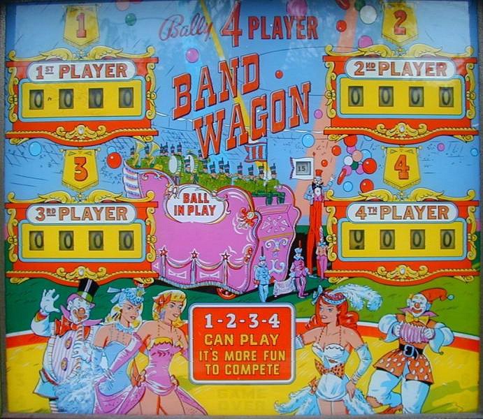 A vintage electro-mechanical pinball machine released by Bally in 1965.