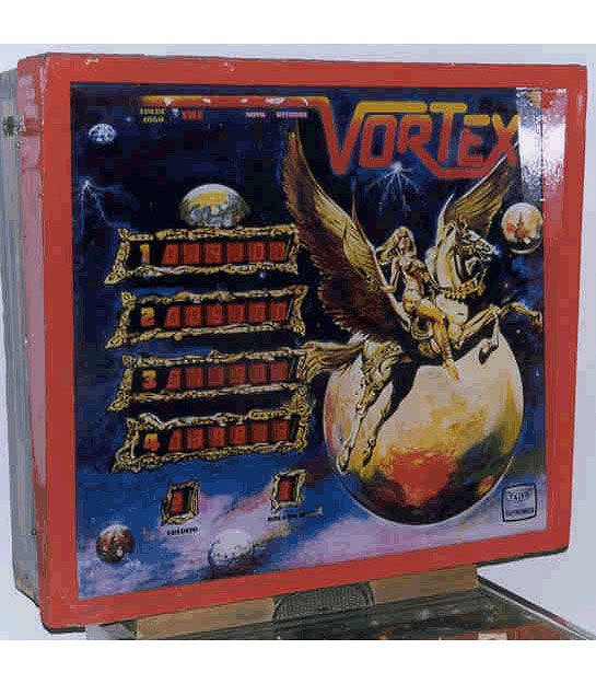 Vortex is an arcade game released by Taito in 1982. It features fast-paced gameplay typical of early 80s arcade machines.