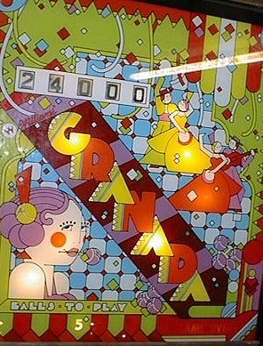 Granada is an electro-mechanical pinball machine produced by Williams in the year 1972.