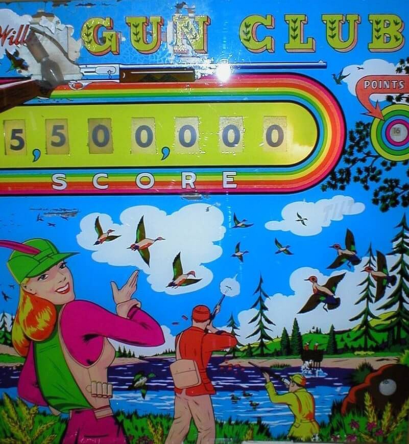 Gun Club is a shooting-themed pinball machine developed and produced by Williams in 1953.