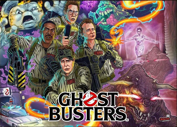 Ghostbusters (Pro) is a pinball machine released by Stern Pinball in 2016, inspired by the iconic Ghostbusters franchise. It features artwork, sounds, and game content based on the original Ghostbusters films.