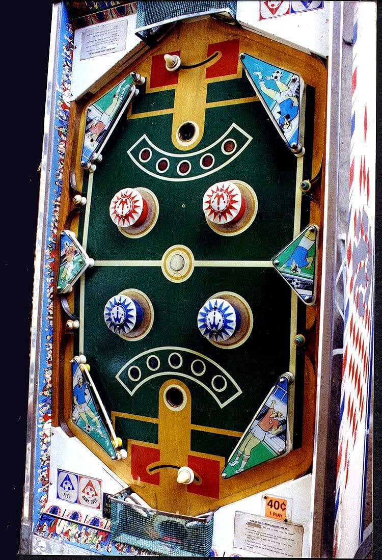 Crown Soccer Special is an electro-mechanical pinball machine developed and manufactured by Taito in 1967. The game is themed around the sport of soccer and features distinct gameplay that differentiates it from other pinball machines of its era.