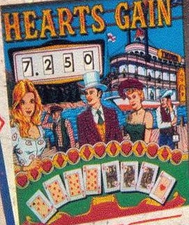 Hearts Gain is a vintage pinball machine developed by Inder, released in the year 1970. It reflects classic gameplay styles of the era, offering engaging features and mechanical challenges.