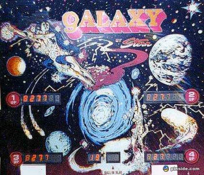 Galaxy is a classic pinball machine released by Stern Electronics in 1979. It features a space-themed design with vibrant artwork and engaging gameplay.
