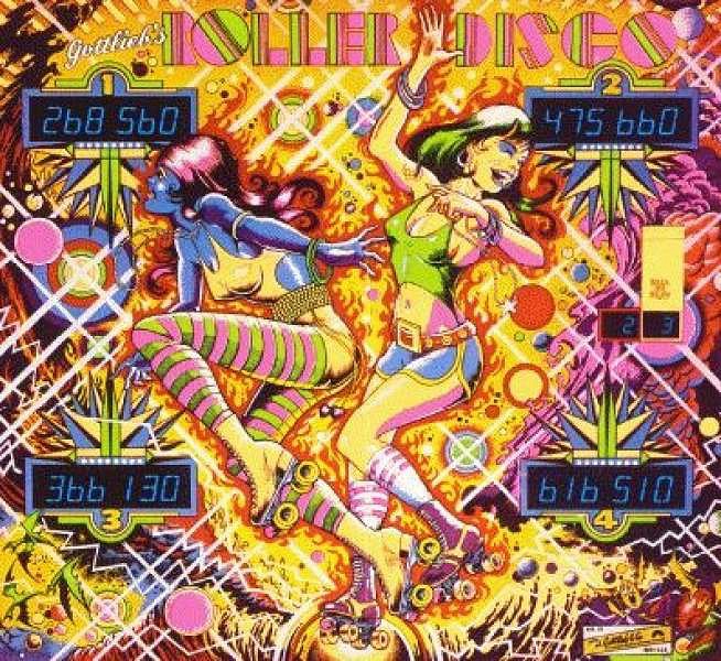 Roller Disco is a pinball machine released by Gottlieb in 1980. It features a vibrant theme of roller skating and disco culture popular in the late 70s and early 80s.