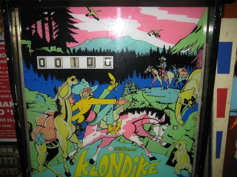 Klondike is an electromechanical pinball machine released by Williams in 1971, themed around gold mining during the Klondike Gold Rush.