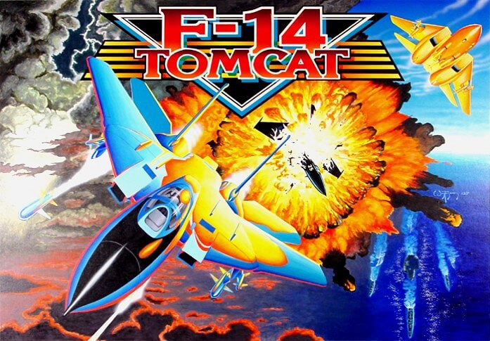 F-14 Tomcat is a pinball machine released by Williams in 1987. The machine is themed around the F-14 Tomcat fighter jet, with fast-paced gameplay and distinctive sound effects.