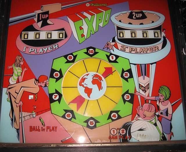 Expo is a classic electro-mechanical pinball machine released by Williams in 1969.