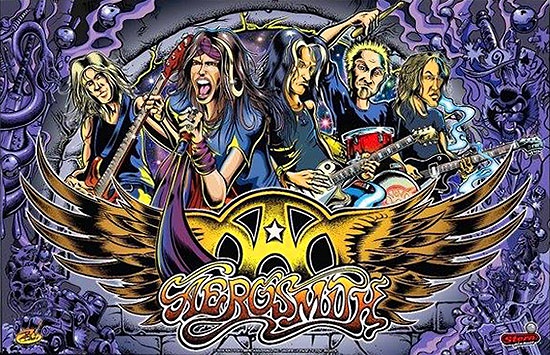 Stern's Aerosmith pinball machine captures the spirit and energy of the band's live performances. Players are immersed in a rock concert experience, with vibrant artwork and engaging gameplay.