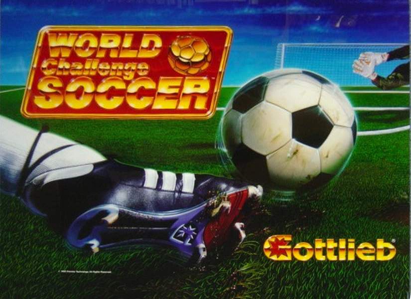 World Challenge Soccer is a pinball machine designed by Gottlieb, themed around the excitement of soccer.