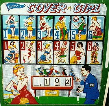 Cover Girl is a 1962 pinball machine by Gottlieb featuring a glamorous theme aimed at capturing the elegance and charm of fashion models.