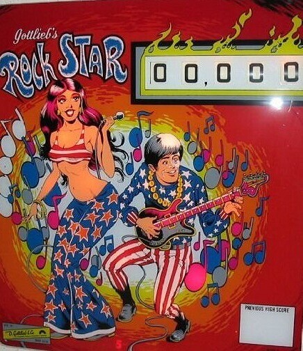 Rock Star is a solid-state pinball machine released by Gottlieb in 1977. It features exciting gameplay set against a rock and roll theme.