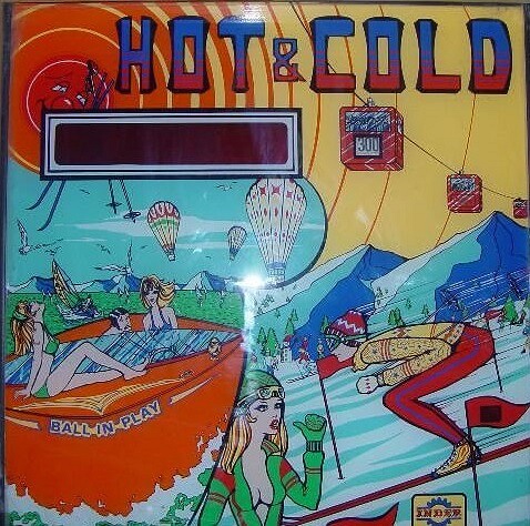 Hot & Cold is a single-player pinball machine released by Inder in 1975. It's known for its unique gameplay mechanics and vintage aesthetic.