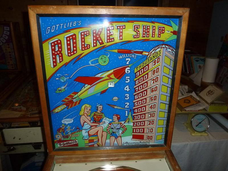 Rocket Ship is a vintage pinball machine designed and manufactured by Gottlieb, released in 1958.