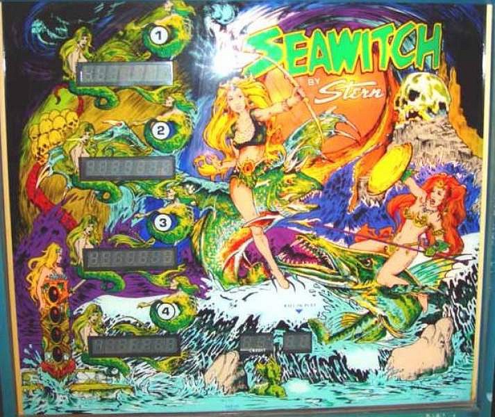 Seawitch is a classic pinball machine produced by Stern Electronics in 1980. The game features an underwater theme, complete with sea witches, marine creatures, and nautical motifs.