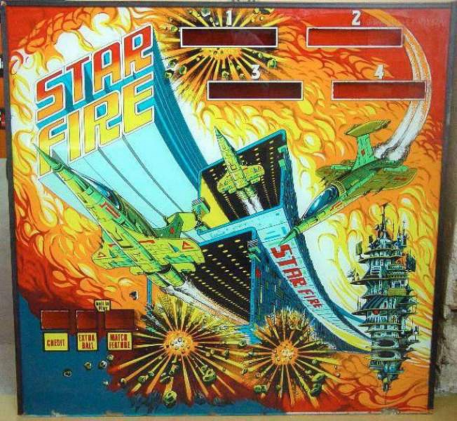 Star Fire is a pinball machine introduced in 1984 by Playmatic. Known for its space-themed gameplay and unique features.