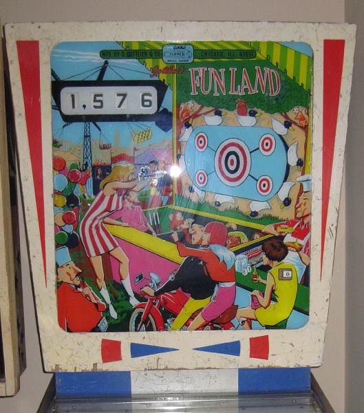 Fun Land is a classic pinball machine designed by Gottlieb, released in 1968. Known for its carnival theme, it features vibrant graphics and interactive play elements.
