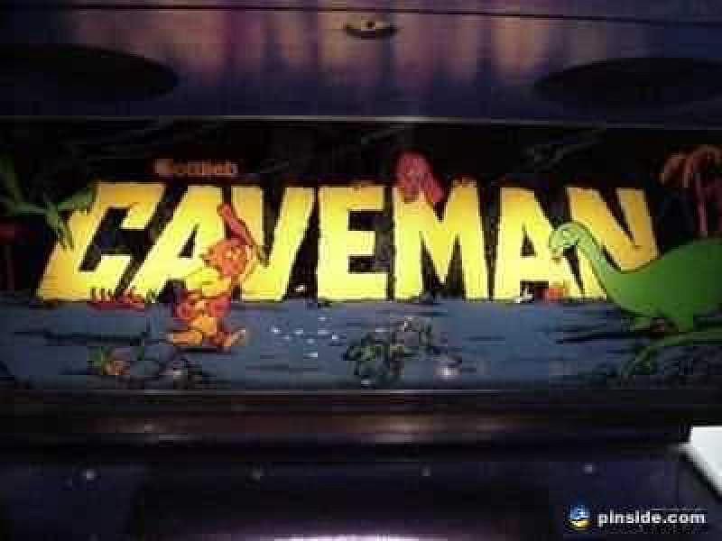 Caveman is a unique hybrid pinball and video game machine developed by Gottlieb in 1982. It is notable for blending traditional pinball play with a video game screen embedded in the playfield.