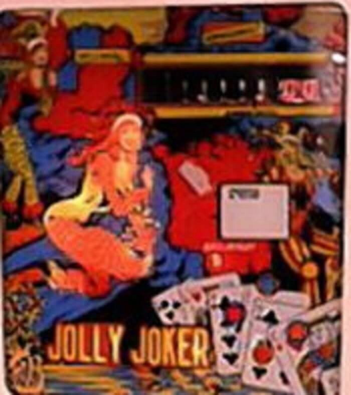 Jolly Joker is a pinball machine released by Mondialmatic in 1978. It features a traditional card game theme with vibrant artwork and engaging playfield mechanics.