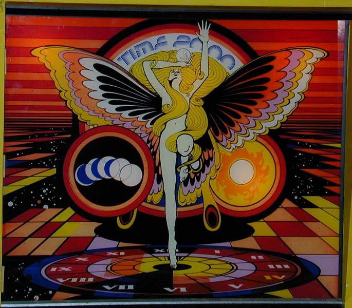 Time 2000 is a pinball machine designed and manufactured by Atari, known for its electronic sound effects and futuristic theme. It was one of the few pinball machines produced by Atari.