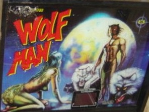 Wolf Man is a pinball machine designed and manufactured by Peyper in 1986. The game features a horror theme centered around the legendary Wolf Man.