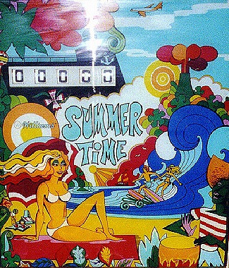 Summer Time is an electromechanical pinball machine released by Williams in 1973. It features a seasonal beach theme with vibrant artwork and engaging gameplay.