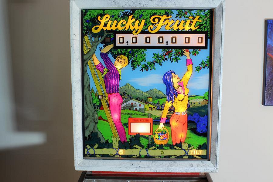 Lucky Fruit is a classic electromechanical pinball machine developed by Zaccaria, released in 1974. This machine is known for its fruit-themed artwork and gameplay.