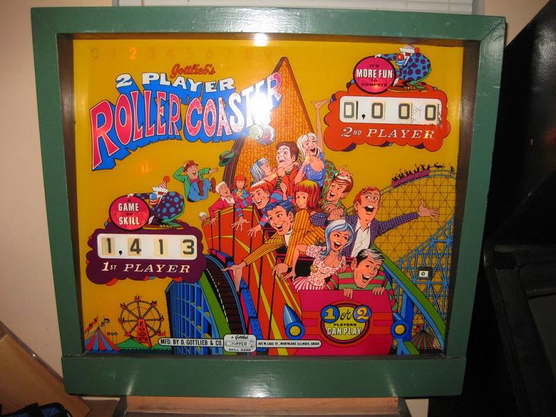 Roller Coaster is an electro-mechanical pinball machine designed by Gottlieb, released in 1971. It features a theme centered around the thrills of a roller coaster ride.