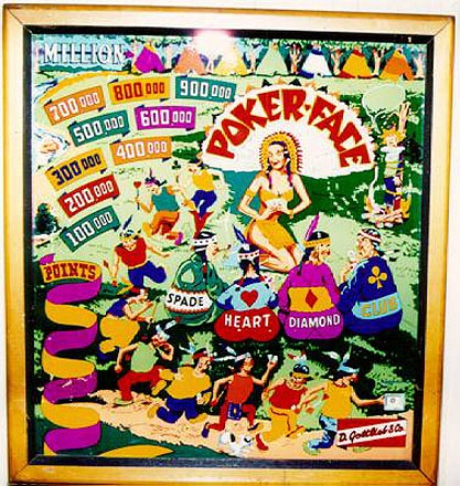 Poker Face is a vintage pinball machine released by Gottlieb in 1953. It's a classic electromechanical game that embodies the charm and challenge of mid-century pinball play.