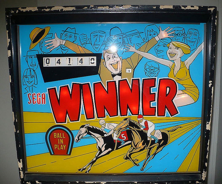 Winner is an electro-mechanical pinball machine released by Sega in 1970.