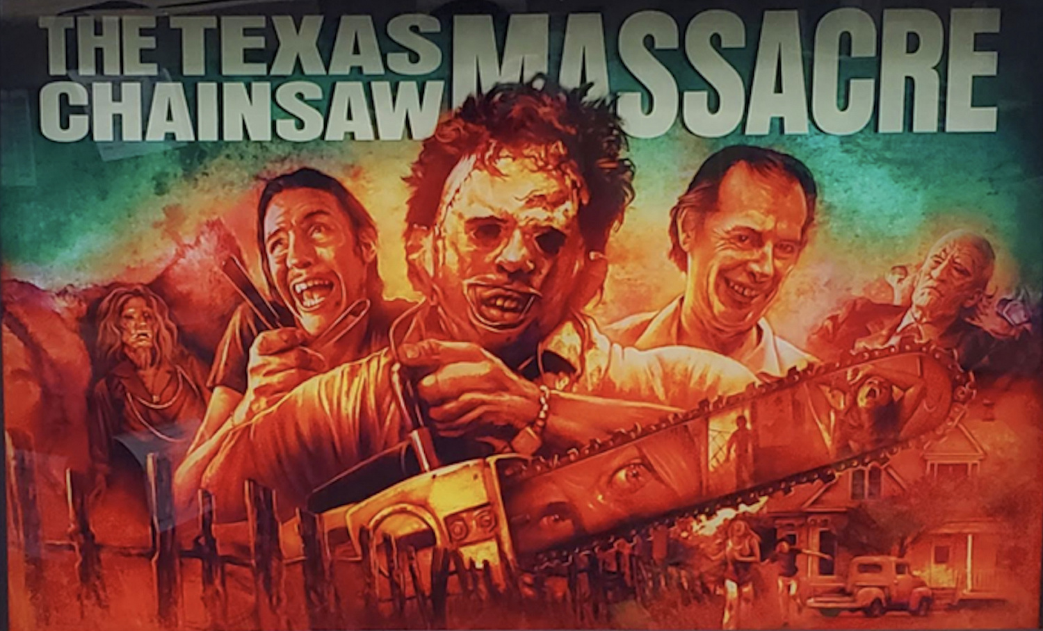 A limited Collector's Edition pinball machine themed around the classic horror film, The Texas Chainsaw Massacre.