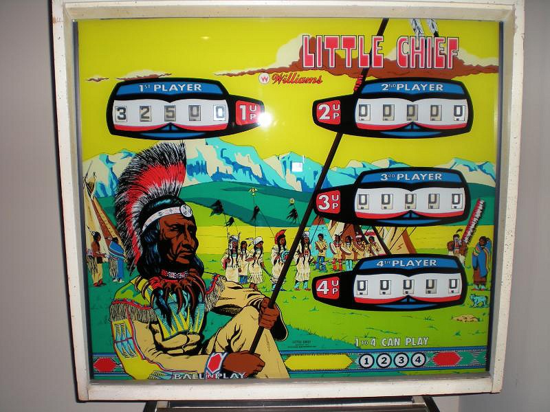 Little Chief is an electromechanical pinball machine released by Williams in 1975. The theme centers around Native American culture and features vibrant artwork and engaging gameplay typical of the era.