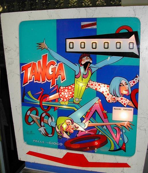 Tanga is a vintage arcade machine released by Europlay in 1974, featuring an engaging gameplay experience typical of that era.